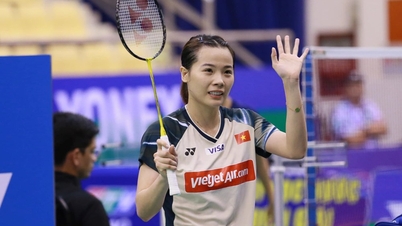 Thùy Linh versloeg een hoger geplaatste tegenstander tijdens de Indonesia Masters 2026.