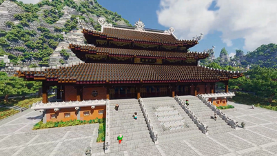De majestueuze Trang An in de Minecraft-wereld laat de 'koning van de YouTubers' versteld staan.