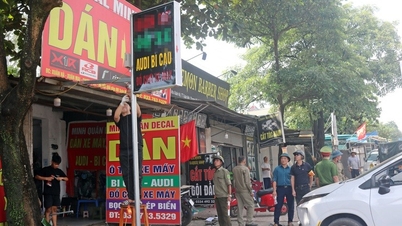 Xuan Mai kommune (Hanoi) oppretter en styringskomité for å ta en grundig hånd om trafikkork, flom og forurensning.