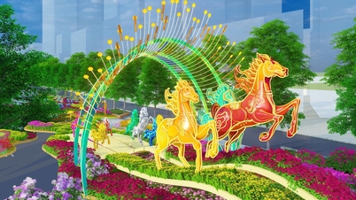 Výstavba květinové ulice Nguyen Hue pro Tet Binh Ngo 2026 začne za šest dní.