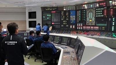 Japan pauses restart of world's largest nuclear power plant.