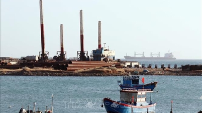Đẩy nhanh tiến độ bến cảng 1B - Cảng biển tổng hợp Cà Ná