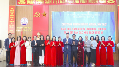 Hai Phong implements online learning for education in the Bach Long Vi Special Economic Zone.