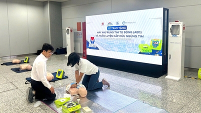 TP Hồ Chí Minh: Huấn luyện cấp cứu ngừng tim, trang bị máy khử rung tự động cho nhân viên Metro