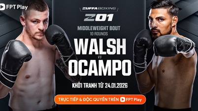 Kejohanan Zuffa Boxing akan datang ke Vietnam buat kali pertama, disiarkan secara eksklusif di FPT Play.