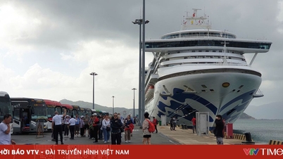 Khanh Hoa: A Diamond Princess nemzetközi óceánjáró üdvözlése ígéretes kilátásokat jelez a vietnami hajóutazási turizmus számára.