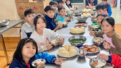 Chăm chút bữa ăn, bảo đảm an toàn thực phẩm tại Làng trẻ em Birla Hà Nội