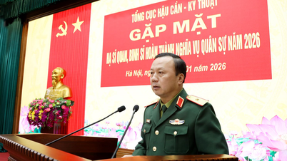 The General Department of Logistics and Technical Services held a meeting to encourage non-commissioned officers and soldiers who will be discharged from service in 2026.