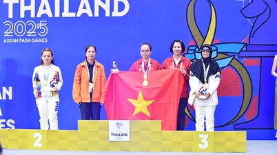 13º Jogos Paraolímpicos da ASEAN: Uma "chuva" de medalhas de ouro no terceiro dia de competição.
