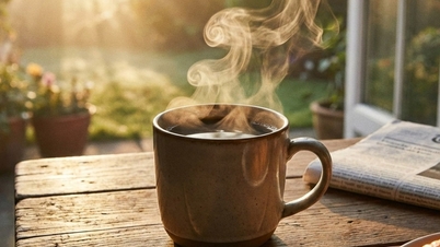 Oppdag den «gylne tiden» for å drikke kaffe.