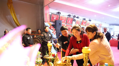 A solemn ceremony honoring the founders of traditional Binh Dinh martial arts.