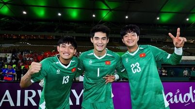 베트남 축구의 차세대 뛰어난 골키퍼들: 키엔, 빈 등이 있다...