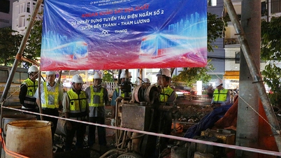 Hô Chi Minh-Ville : Des forages d'étude géologique urgents sont en cours pour la ligne 2 du métro.