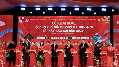 Khai mạc Hội chợ xúc tiến thương mại biên giới Bát Xát - Lào Cai 2026