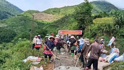 Giai đoạn 2020 - 2025, xã Phình Hồ huy động được gần 500 triệu đồng xây dựng nông thôn mới