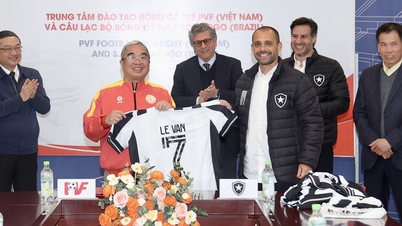 PVF Center kooperiert mit einem bekannten brasilianischen Verein: Eine neue Generation von Spielern wie Hieu Minh und Thanh Nhan wird hervorgehen.