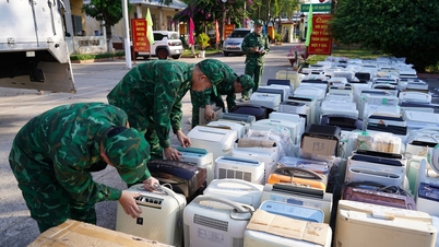 Les autorités ont saisi une importante cargaison de purificateurs d'air et de climatiseurs de contrebande qui transitaient par la frontière d'An Giang.