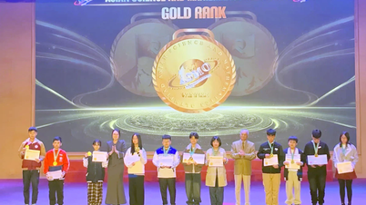 One student from Tuyen Quang won a Gold Medal in the National English Competition.