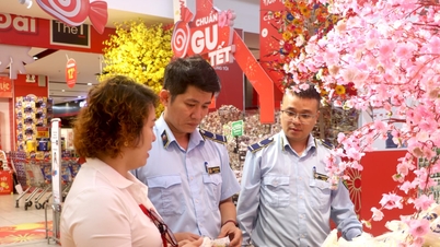 Da Nang își intensifică controlul pieței asupra bunurilor de sărbătoare Tet.