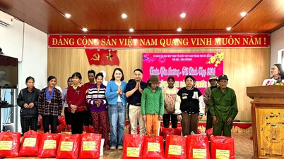សកម្មភាពផ្សព្វផ្សាយដើម្បីថែទាំប្រជាជនក្នុងឱកាសបុណ្យតេត (បុណ្យចូលឆ្នាំចិន)។