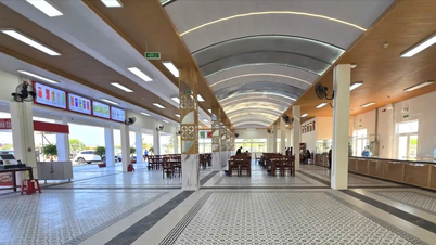 The Vinh Hao - Phan Thiet highway rest stop has resumed operations.