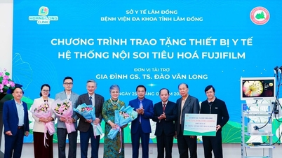 មន្ទីរពេទ្យទូទៅឡាំដុងទទួលបានប្រព័ន្ធឆ្លុះក្រពះពោះវៀន និងការផ្ទេរបច្ចេកវិទ្យា។
