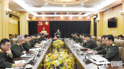 Thượng tướng Trương Thiên Tô: Làm tốt công tác chuẩn bị tổng kết và trao giải Cuộc thi “Vững bước dưới cờ Đảng”