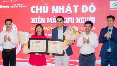 Amway Vietnam sprer delingsånden gjennom kampanjen «Red Sunday Blood Donation».