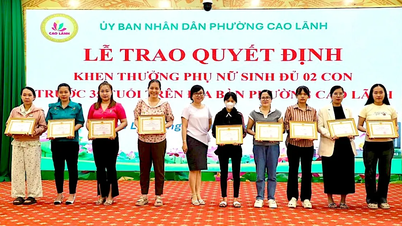 Hơn 13.500 phụ nữ ở Đồng Tháp nhận hỗ trợ khi sinh đủ 2 con trước 35 tuổi