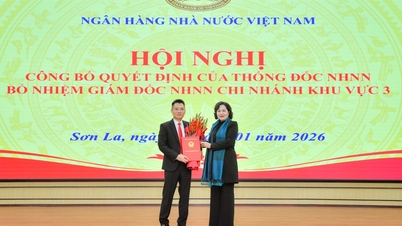 Jmenování ředitele pobočky Státní banky Vietnamu v regionu 3
