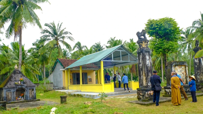 Cay Thi Pagoda: A "red address" for traditional education and historical heritage.