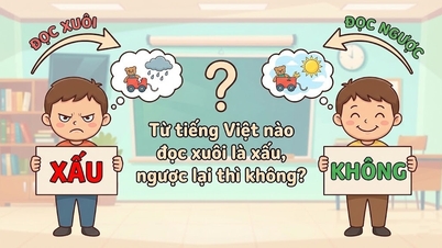 Which Vietnamese words sound bad when pronounced forwards and not when pronounced backwards?