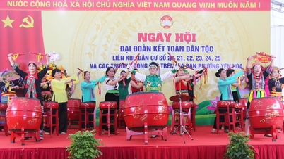 ຈັດຕັ້ງປະຕິບັດການເຄື່ອນໄຫວ "ຄວາມສາມັກຄີແຫ່ງຊາດໃນການສ້າງຊີວິດທີ່ອຸດົມສົມບູນທາງດ້ານວັດທະນະທໍາ" ຄຽງຄູ່ກັບການຫັນເປັນດິຈິຕອລ.