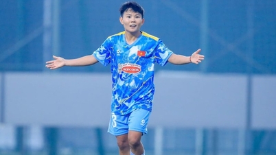Bich Thuy scoorde, het Vietnamese vrouwenteam versloeg Oezbekistan.