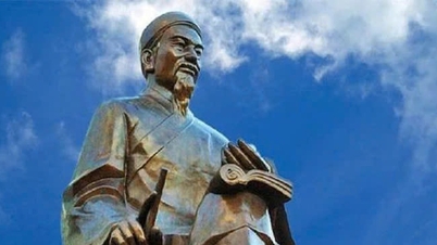 O local de nascimento do grande poeta Nguyen Du ficava em Hanói após a fusão?