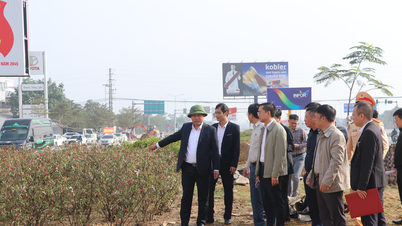 Vice ordförande för provinsens folkkommitté, Hoang Phu Hien, inspekterade stadsförsköningsarbete i distrikten Vinh Hung, Vinh Phu och Truong Vinh.