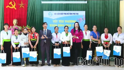 In de gemeenten Xuan Dai en Minh Dai werden 25 Tet-geschenken uitgedeeld aan vrouwen in moeilijke omstandigheden.