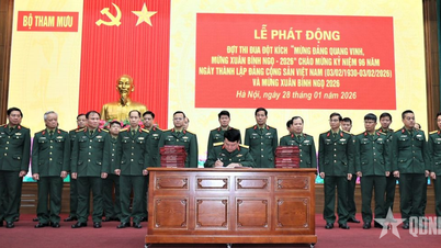 Bộ Tham mưu Tổng cục Hậu cần-Kỹ thuật phát động thi đua “Mừng Đảng quang vinh, mừng Xuân Bính Ngọ 2026”