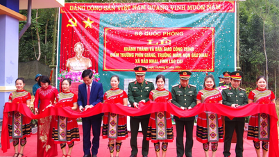 ເປີດ​ຕົວ​ໂຮງ​ຮຽນ​ສາ​ຂາ Phìn Giàng, ໂຮງ​ຮຽນ​ອະ​ນຸ​ບານ Bảo Nhai.