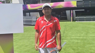 Le Tien Anh hat die Chance, das Halbfinale des U14-Jungen-Einzelturniers bei den Australian Open zu erreichen.