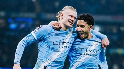 Haaland vstřelil důležitý gól a Man City si zajistil postup do vyřazovacího kola.