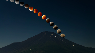 A total lunar eclipse occurred at the beginning of the Year of the Horse (Bính Ngọ), and Vietnamese people observed a blood moon.