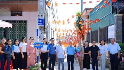 Women in Lam Dong join hands to beautify every street and corner.