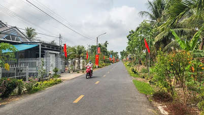 A cidade de Can Tho está gradualmente melhorando sua infraestrutura socioeconômica rural.