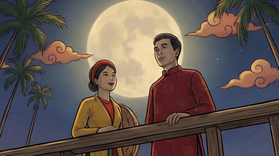 A mesterséges intelligencia segítségével készült videoklipet a Dong Ho népfestményei és a Bac Ninh-i Quan Ho népdalok ihlették.