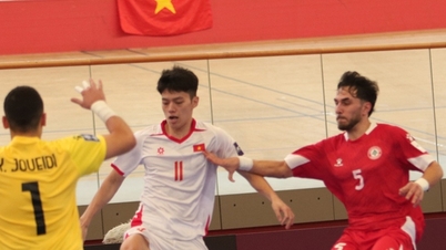 Hạ Lebanon, tuyển futsal Việt Nam chắc suất vào tứ kết, sớm 1 vòng