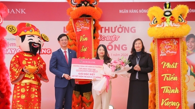 Die Agribank Hai Phong vergibt im Rahmen ihres Sparlotterieprogramms einen Sonderpreis in Höhe von 1 Milliarde VND.