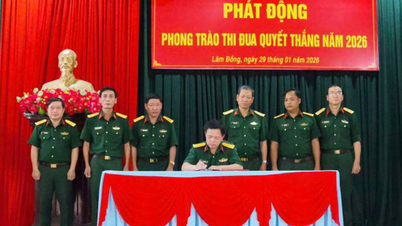 Khối thi đua 3 (Binh đoàn 16) phát động Phong trào Thi đua Quyết thắng năm 2026
