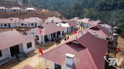 Settling down in Ta Han village