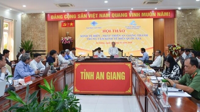 An Giang está logrando su objetivo de convertirse en un centro económico marítimo nacional.